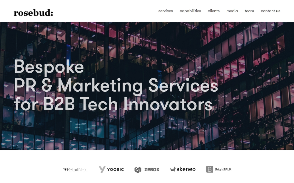 img of B2B Digital Marketing Agency - Rosebud Communications